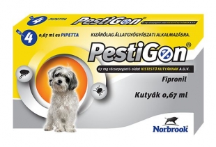 PESTIGON SPOT ON S 4X 2-10KG / 4 DB PIPETTÁVAL! állatgyógyszertár