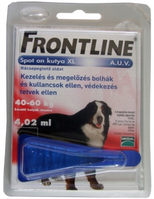 FRONTLINE SPOT ON XL állatgyógyszertár