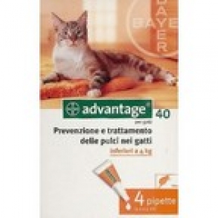 ADVANTAGE 40 CAT/RABBIT 4KG-IG állatgyógyszertár