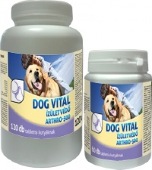 DOG VITAL ARTHRO-500 IZÜLETVÉDŐ TABLETTA állatgyógyszertár