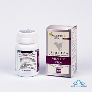 Biogenicpet Vitality Large 60 db tabletta állatgyógyszertár
