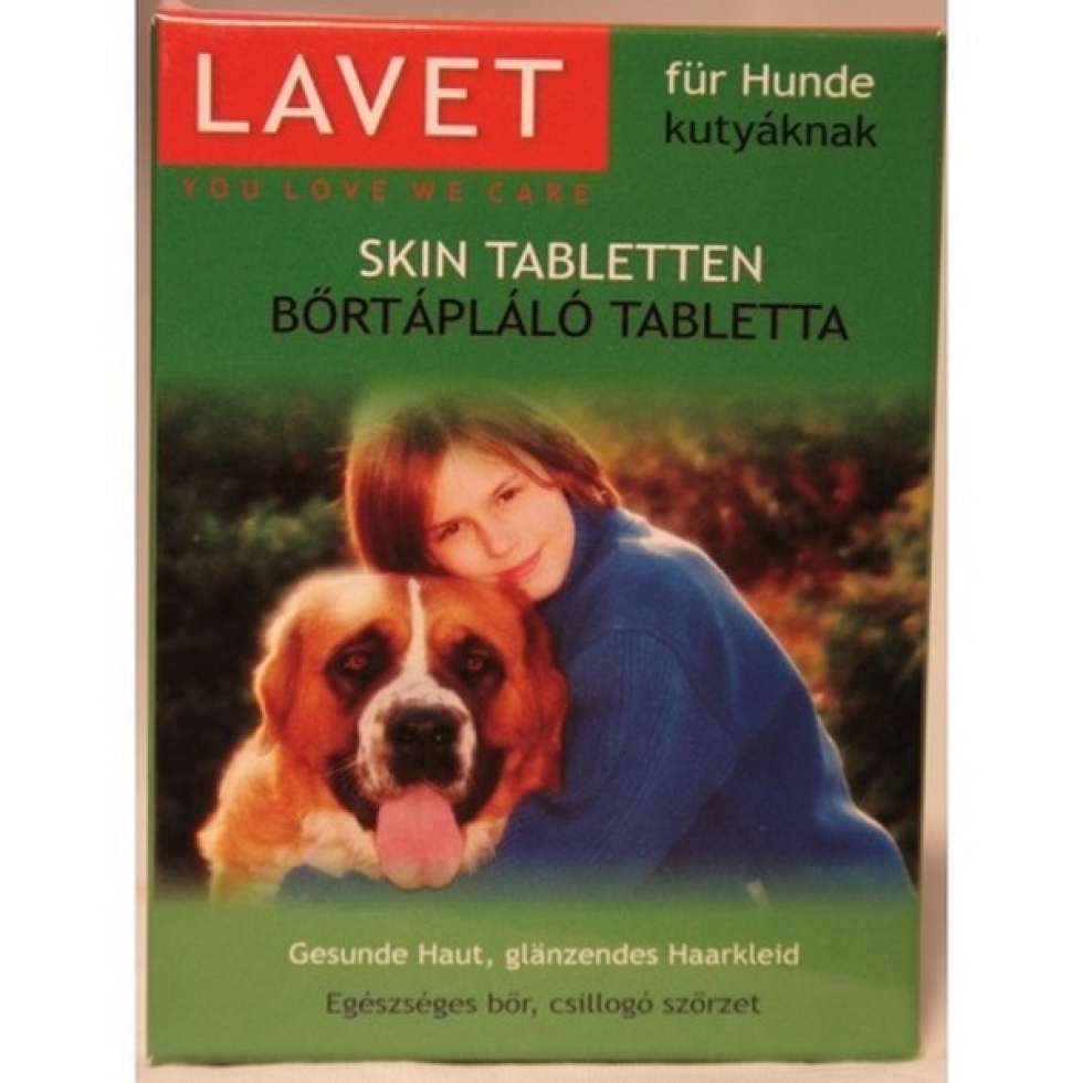 KÃ©ptalÃ¡lat a kÃ¶vetkezÅre: âLavet skin Tabletta kutyÃ¡knakâ